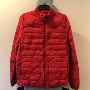 Bright Red Gap Light Puffer Jacket. Size M. Great Condition